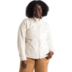 imageTHE NORTH FACE Womens Osito Full Zip Fleece Jacket Standard and Plus SizeWhite Dune