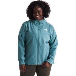 imageTHE NORTH FACE Womens Plus Shelbe Raschel HoodieAlgae Blue