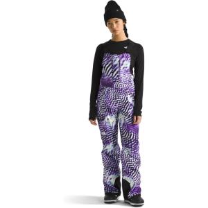 imageTHE NORTH FACE Womens Freedom Insulated Bib Standard and Plus SizeTnf Purple the Lift Print