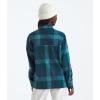 imageTHE NORTH FACE Womens Arroyo Lightweight Flannel ShirtAlgae Blue Mega Small Plaid