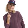 imageTHE NORTH FACE Womens Long Sleeve Mock Neck ChabotMidnight Mauve