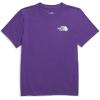 imageTHE NORTH FACE Womens SS Box NSE TeePeak Purple