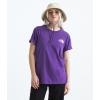 imageTHE NORTH FACE Womens SS Box NSE TeePeak Purple
