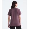 imageTHE NORTH FACE Womens SS Half Dome Cotton TeeMidnight MauveDeep Mulberry