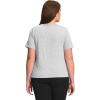 imageTHE NORTH FACE Womens SS Half Dome Cotton TeeTnf Light Grey HeatherTnf White