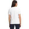 imageTHE NORTH FACE Womens SS Half Dome Cotton TeeTnf WhiteApricot Ice