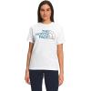 imageTHE NORTH FACE Womens SS Half Dome Cotton TeeTnf WhiteApricot Ice