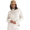imageTHE NORTH FACE Womens Long Sleeve Mock Neck ChabotWhite Dune