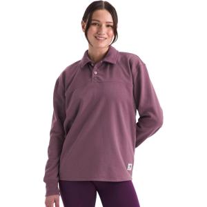 imageTHE NORTH FACE Womens Long Sleeve Heritage Patch Rugby ShirtMidnight MauveHeritage Patch