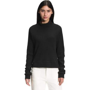 imageTHE NORTH FACE Womens Long Sleeve Mock Neck ChabotTnf Black