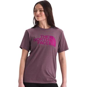 imageTHE NORTH FACE Womens SS Half Dome Cotton TeeMidnight MauveDeep Mulberry