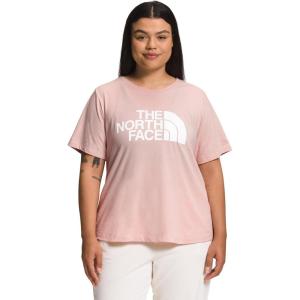 imageTHE NORTH FACE Womens SS Half Dome Cotton TeePink MossTnf White