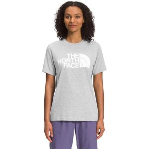 imageTHE NORTH FACE Womens SS Half Dome Cotton TeeTnf Light Grey HeatherTnf White 2