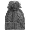 imageTHE NORTH FACE Womens Oh Mega Fur Pom Lined BeanieTnf Medium Grey Heather