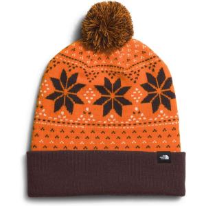 imageTHE NORTH FACE Ski Tuke Pom HatCoal BrownMandarin