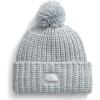 imageTHE NORTH FACE Womens Cozy Chunky Cabin BeanieHigh Rise GreySmoked PearlTnf White