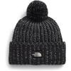 imageTHE NORTH FACE Womens Cozy Chunky Cabin BeanieTnf BlackWhite Dune