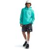 imageTHE NORTH FACE Boys Never Stop Hooded Windwall Jacket Little Big KidGeyser Aqua