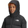 imageTHE NORTH FACE Boys Reversible North Down Hooded JacketAsphalt Grey