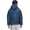 imageTHE NORTH FACE Boys Reversible North Down Hooded JacketShady Blue Spray Dye