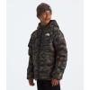 imageTHE NORTH FACE Boys Reversible North Down Hooded JacketTnf Black Tnf Camo Small Print
