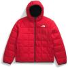 imageTHE NORTH FACE Boys Reversible Shasta Full Zip Hooded JacketTnf Red