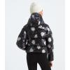 imageTHE NORTH FACE Girls North Down Hooded JacketTnf Black Winter Flowers PrintFoil