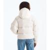 imageTHE NORTH FACE Girls North Down Hooded JacketWhite Dune