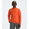 imageTHE NORTH FACE Teen Glacier  Zip PulloverTnf Orange