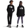 imageTHE NORTH FACE Womens Teen Half Dome Camp Fleece Pullover Hoodie Little Big KidTnf BlackTnf White