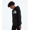 imageTHE NORTH FACE Womens Teen Half Dome Camp Fleece Pullover Hoodie Little Big KidTnf BlackTnf White