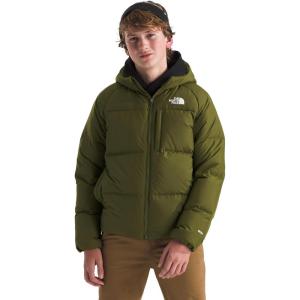 imageTHE NORTH FACE Boys Reversible North Down Hooded JacketForest Olive