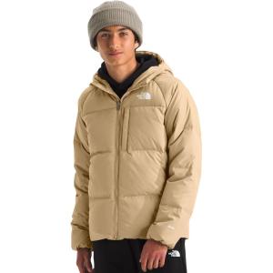 imageTHE NORTH FACE Boys Reversible North Down Hooded JacketKhaki Stone