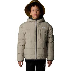 imageTHE NORTH FACE Boys Reversible Shasta Full Zip Hooded JacketClay Grey