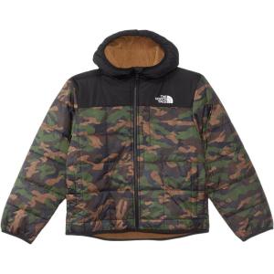 imageTHE NORTH FACE Boys Reversible Shasta Full Zip Hooded JacketTnf Black Tnf Camo Small Print