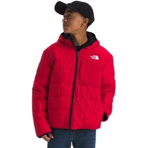 imageTHE NORTH FACE Boys Reversible Shasta Full Zip Hooded JacketTnf Red