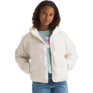 imageTHE NORTH FACE Girls North Down Hooded JacketWhite Dune