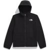 imageTHE NORTH FACE Boys Teen Glacier Full Zip Hooded Jacket Little Big KidTnf Black