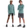 imageTHE NORTH FACE Boys Teen Never Stop 14 Zip Little Big KidMuted Pine