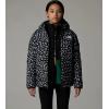 imageTHE NORTH FACE Girls Reversible Perrito Hooded JacketTnf Black Vector Field Print