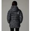 imageTHE NORTH FACE Girls Reversible Perrito Hooded JacketTnf Black Vector Field Print