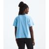imageTHE NORTH FACE Girls Simple Logo ShortSleeve TeeCornflower