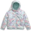 imageTHE NORTH FACE Kids Girls Reversible Shasta Full Zip Hooded JacketMuted Pine Folk Floral Tossed Print