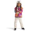 imageTHE NORTH FACE Kids Girls Reversible Shasta Full Zip Hooded JacketRadiant Poppy Blowing Wind Print