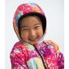 imageTHE NORTH FACE Kids Girls Reversible Shasta Full Zip Hooded JacketRadiant Poppy Blowing Wind Print