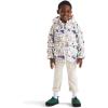 imageTHE NORTH FACE Kids North Down FleeceLined ParkaWhite Dune Woodcut Trail Map Print
