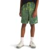 imageTHE NORTH FACE Boys Never Stop Knit Training ShortDuck Green Tnf Topo Print