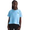 imageTHE NORTH FACE Girls Simple Logo ShortSleeve TeeCornflower