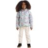 imageTHE NORTH FACE Kids Girls Reversible Shasta Full Zip Hooded JacketMuted Pine Folk Floral Tossed Print