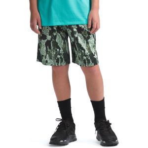 imageTHE NORTH FACE Boys Never Stop Knit Training ShortMisty Sage Generative Camo Print